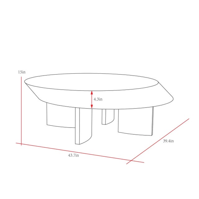 Pasargad Home Rivano Design Shiny Black Coffee Table For Sale In New York - Image 6 of 6