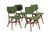 1960s Vintage Pynock Dining Chairs, 1960s, Set of 4 For Sale - Image 5 of 16