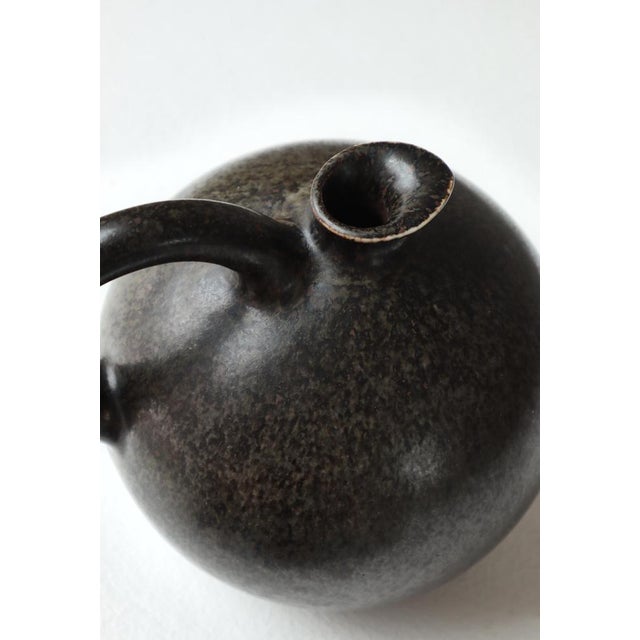 Scandinavian Modern Stoneware Jug attributed to Saxbo, Denmark, 1930s For Sale - Image 3 of 14