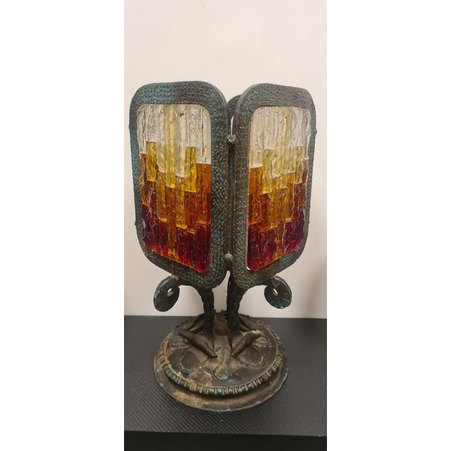 Vintage Brutalist Table Lamps by Albano Poli for Poliarte, Set of 3 For Sale - Image 6 of 18