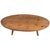 2010s Andrianna Shamaris Mid Century Style Reclaimed Teak Wood Oval Coffee Table For Sale - Image 5 of 18