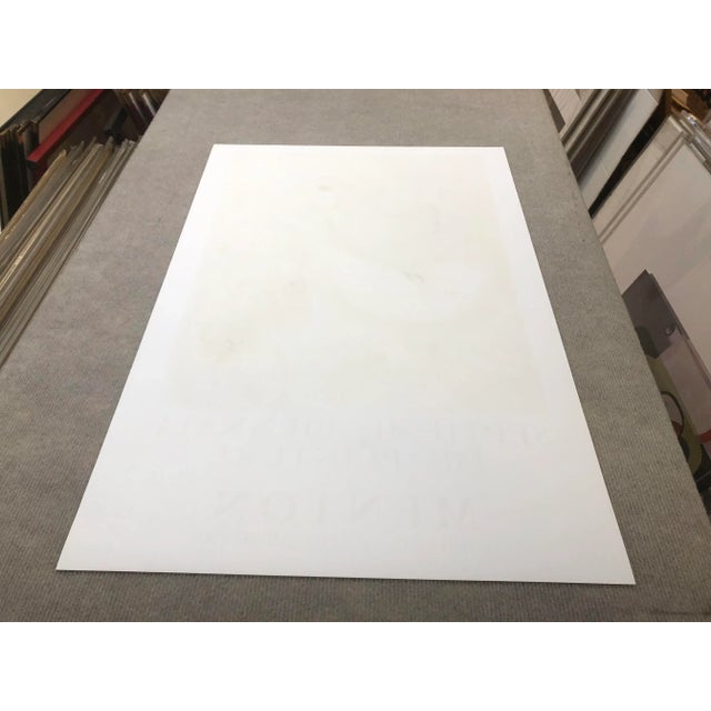 Marc Chagall the Bluebird (L'Oiseau Bleu) 30" X 20" Lithograph 1968 Modernism Gray, Blue, Green Bird, Flowers For Sale - Image 11 of 11