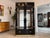 Art Nouveau Glass Display Cabinet, 1920s For Sale - Image 3 of 15