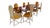 French Provincial Mid 20th Century Karges French Provincial Dining Suite — Table + 8 Chairs, C. 1970s For Sale - Image 3 of 11