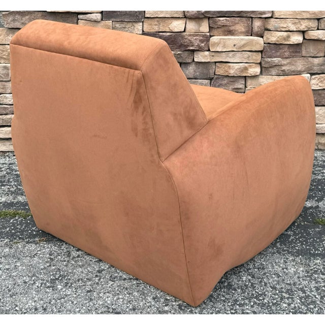 Animal Skin Art Deco Style Lounge Chair by Dakota Jackson For Sale - Image 7 of 8