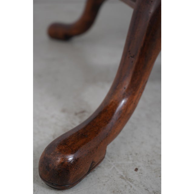 Guy Chaddok Round Distressed Dining Room Table For Sale - Image 10 of 18