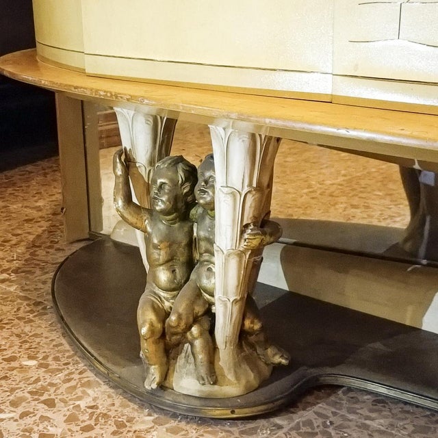 Sideboard with Large Mirror by Canturini Artisans For Sale - Image 13 of 18