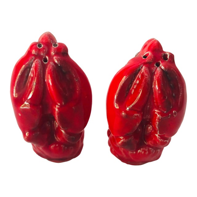 Midcentury Brad Keeler California Pottery Lobster Salt & Pepper Chairish