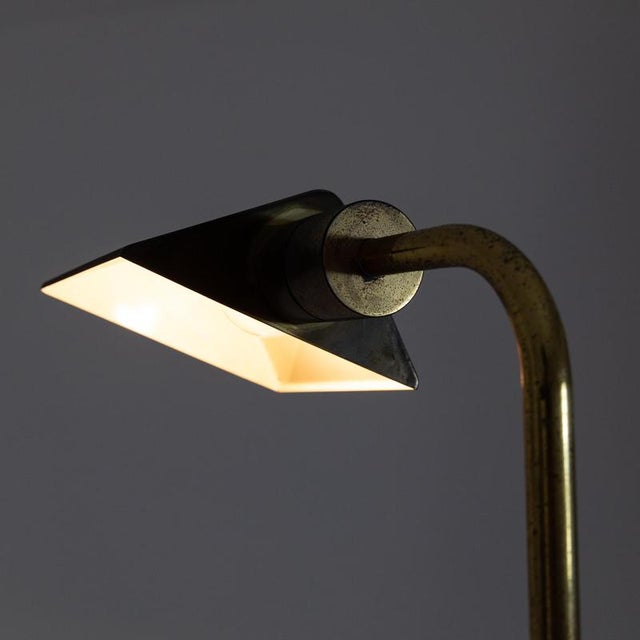 Adjustable Brass Floor Lamp, 1980s For Sale - Image 4 of 6