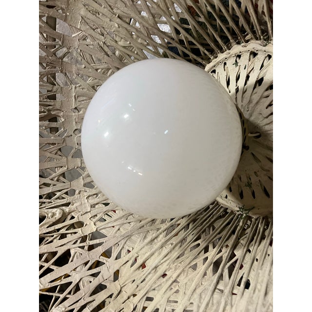 1970s 1970s Palm Springs Fiberglass Chandelier For Sale - Image 5 of 10