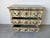 1960s Vintage Louis XV Style Bombe Chest of Drawers in Painted Finish With Ornate Brass Hardware For Sale - Image 5 of 12