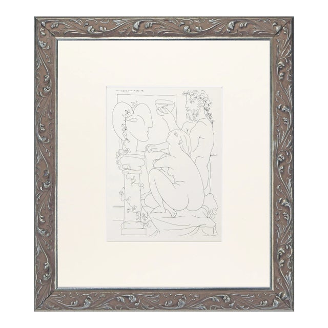 Vintage Pablo Picasso Vollard Suite Print 1956 For Sale