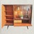 Rare Vintage German Qualitasmobel Midcentury Modern 1950's Shrunk Glass Shelf Dry Bar Cabinet For Sale In West Palm - Image 6 of 12
