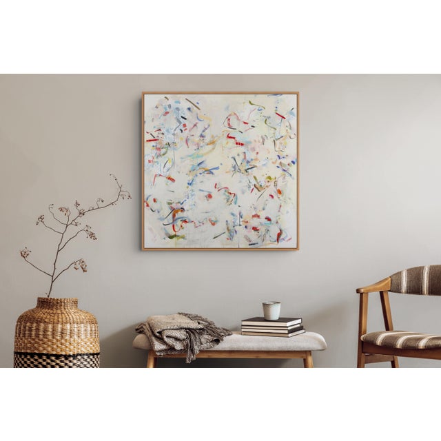 Acrylic and mixed media on canvas Edition: Unique, Unframed. Werfel employs expressive, lyrical gestures that create...