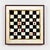 This set of 4 antique chess prints were restored from a late 14th century French manuscript detailing chess strategy....