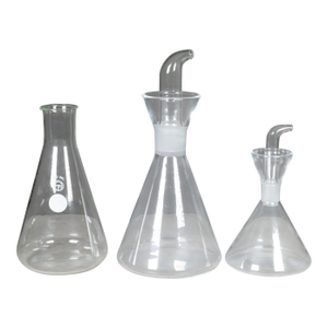 Collection of Vintage Lab Glass Decanters