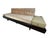 Mid-Century Modern Custom Convertible Daybed Sofa With Integrated Side Tables, Sleeper Function & Power Outlets, Circa 1990s For Sale - Image 3 of 13