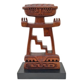 Raul Conti, Sculpture, 1970s, Wood For Sale