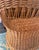 1970s Wicker Coastal Boho Chic Settee Loveseat For Sale - Image 13 of 15