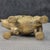 1950s Etched Solid Brass Elephant Figurine Trunk Up For Sale - Image 11 of 13