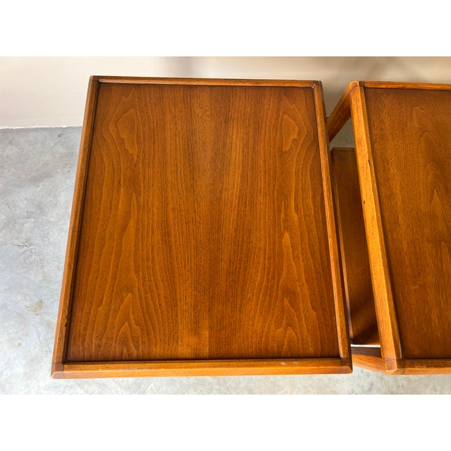 MidCentury Heritage Henredon End Tables / Nightstands a Pair Chairish
