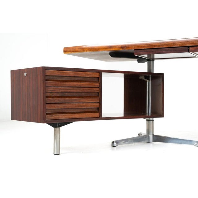Executive Desk by Osvaldo Borsani for Tecno, Italy, 1960s For Sale - Image 6 of 15