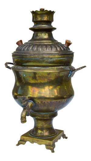 Antique Brass Samovar