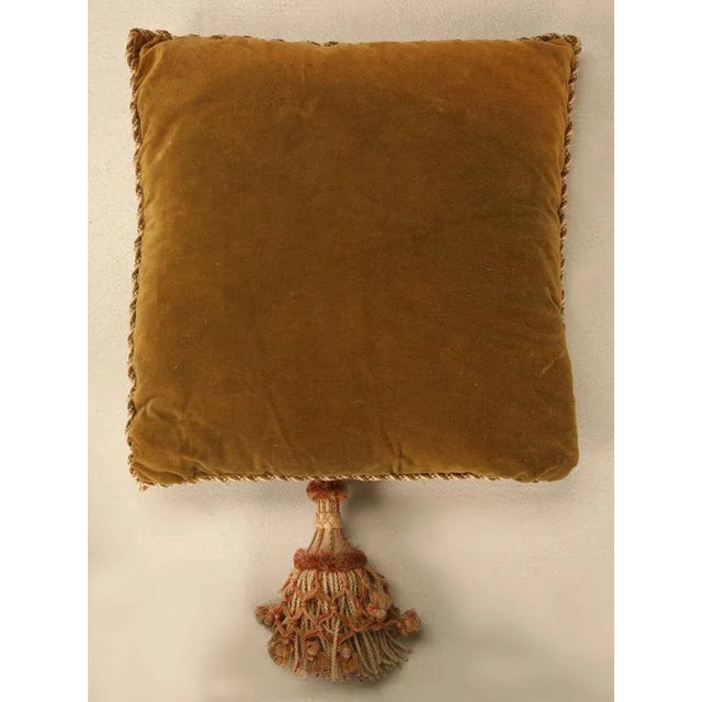 Victorian English Beaded Needlepoint Pillow For Sale - Image 10 of 11