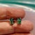 2010s Natural Emerald Stud Earrings 14k White Gold 1.25 Cts Certified For Sale - Image 5 of 8