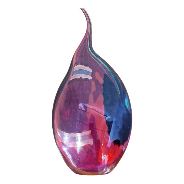 Murano Glass Sculpture by Alessandro Barbaro, 1980s For Sale