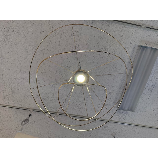 Metal Giovanni Barbato Axolight 3 Hoops Ceiling Light, Italy For Sale - Image 7 of 12