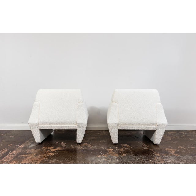 Vintage Geometric Armchairs from LFM, Poland, 1970s, Set of 2 For Sale - Image 9 of 16