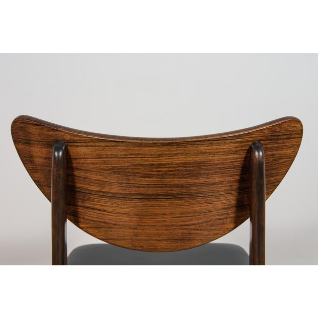 Mid-Century Modern Rosewood Dining Chairs, Denmark, 1960s, Set of 4 For Sale - Image 12 of 18