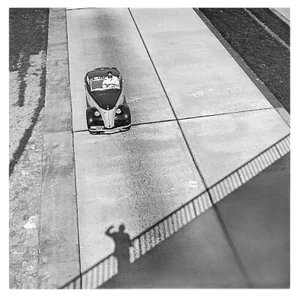 Ford Eifel Bridge Reichsautobahn Highway Bayreuth, Germany, 1935, Printed 2021