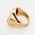 Antique Neoclassical 14k Gold and Carnelian Intaglio of a Man Signet Ring For Sale - Image 10 of 13