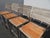 Mid-Century Modern Set of Four Vintage Westminster Teak & Stainless Steel Vogue Bar Stools For Sale - Image 3 of 13