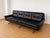 Vintage Danish Four-Seater Sofa in Black Leather and Chrome from Svend Skipper For Sale - Image 4 of 11