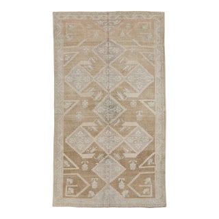 Turkish Vintage Rug 5'1" x 8'10" #21320 For Sale