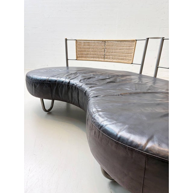 Fantasy Island Leather Sofa by Kurt Beier, 1980s For Sale - Image 11 of 18