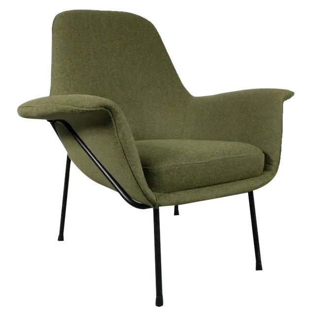 Lucania Chair by Giancarlo De Carlo for Arflex, Italy, 1950s For Sale