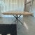 Gabby "Davenport" Cerused Mindi Wood Dining Table on Iron Faux Bamboo Base For Sale - Image 4 of 11