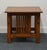 High End Vintage Quarter Sawn Oak Mission Style 27" Accent End Table For Sale In Kansas City - Image 6 of 8