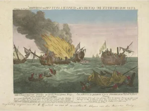 Famous Battle Near Ushant Between the French and British, Paper