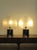 Mid-Century Modern Vintage Italian Porcino Table Lamps by Luigi Caccia Dominioni for Azucena, Italy, 1960s, Set of 2 For Sale - Image 3 of 17