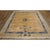 Textile 1980s Beige Floral Open Field Large Scale Vintage Chinese Peking Knotted Rug For Sale - Image 7 of 11