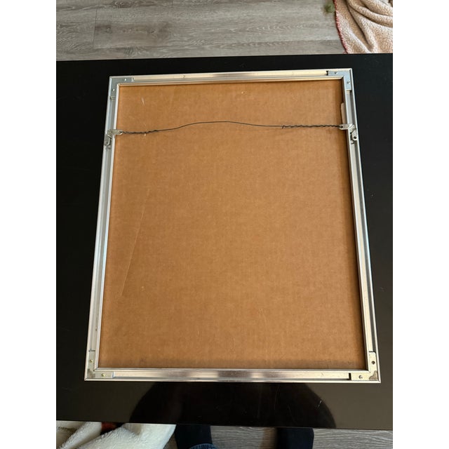 1979 SIGNED Laszlo Dus (California Hungary b.1941) Lithograph 344/1000 Framed Signed Numbered and Matted Measurements :...