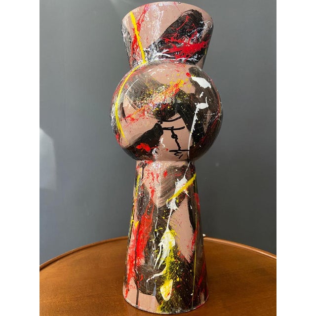 Metal Vase by Silvio Formichetti, 2000s For Sale - Image 9 of 10