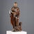 Sculpture of St. Bernard, Swiss Pine For Sale - Image 10 of 10