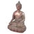 Large 19th Century Seated Buddha Figure in Bronze, Asia For Sale - Image 5 of 5
