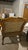 1990s Paul Roberts Louis IV Carved Oak Armchair For Sale - Image 4 of 4